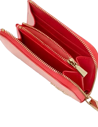 Kate Spade New York Devin Pop Trim Zip Card Case Setting Sun