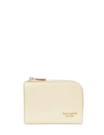 Kate Spade New York Devin Small Compact Wallet Sweet Cream