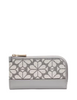 Kate Spade New York Devin Spade Flower Jacquard Bifold Wallet Gray