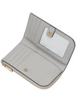 Kate Spade New York Devin Spade Flower Jacquard Bifold Wallet Gray