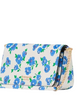 Kate Spade New York Devin Springtime Blooms Flap Chain Wallet Cream