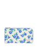 Kate Spade New York Devin Springtime Blooms Zip Around Continental Wallet Cream
