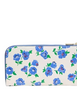 Kate Spade New York Devin Springtime Blooms Zip Around Continental Wallet Cream