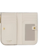 Kate Spade New York Devin Vibrant Buds Bifold Wallet Cream