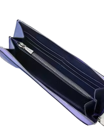 Kate Spade New York Devin Zip Around Continental Wallet Dark Periwinkle