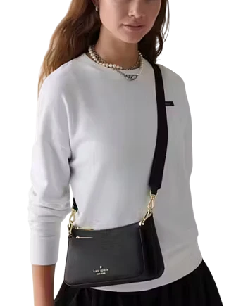 Kate Spade New York Duet Small Crossbody Black