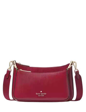 Kate Spade New York Duet Small Crossbody Red Jam