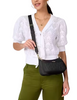 Kate Spade New York Duet Spade Flower Quilted Nylon Crossbody Black