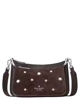 Kate Spade New York Duet Suede Studs Small Crossbody