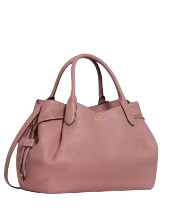 Kate Spade New York Dumpling Large Satchel Bag Dusk Rose
