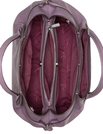 Kate Spade New York Dumpling Large Satchel Bag Smoky Amethyst 