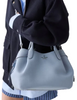 Kate Spade New York Dumpling Large Satchel Muted Blue