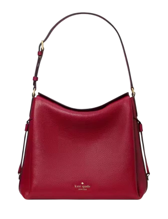 Kate Spade New York Dumpling Large Shoulder Bag Red Jam