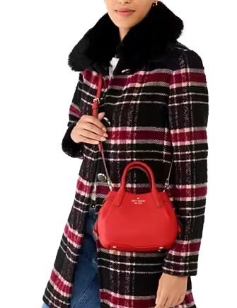 Kate Spade New York Dumpling Mini Satchel Tomato Slice 
