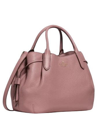 Kate Spade New York Dumpling Satchel Bag Dusk Rose