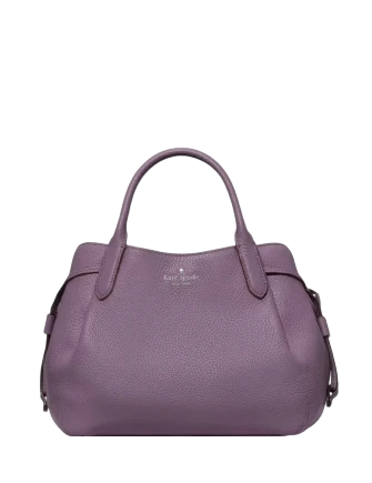 Kate Spade New York Dumpling Satchel Bag Smoky Amethyst