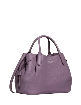 Kate Spade New York Dumpling Satchel Bag Smoky Amethyst