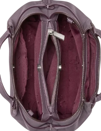 Kate Spade New York Dumpling Satchel Bag Smoky Amethyst