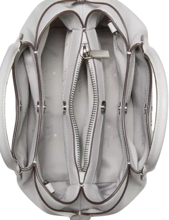 Kate Spade New York Dumpling Small Satchel Platinum Grey