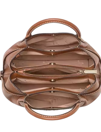 Kate Spade New York Dumpling Small Satchel Warm Gingerbread