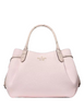 Kate Spade New York Dumpling Snake Embossed Large Satchel Bag  Shimmer Pink 