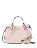 Kate Spade New York Dumpling Snake Embossed Small Satchel Powdered Sugar