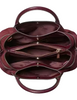 Kate Spade New York Dumpling Suede Small Satchel Dark Merlot 