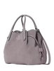 Kate Spade New York Dumpling Suede Small Satchel Hare Grey 
