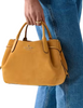 Kate Spade New York Dumpling Suede Small Satchel Squash Blossom