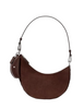 Kate Spade New York Duo Dot Suede Mini Shoulder Bag Hot Fudge