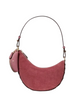 Kate Spade New York Duo Dot Suede Mini Shoulder Bag Pomegranate