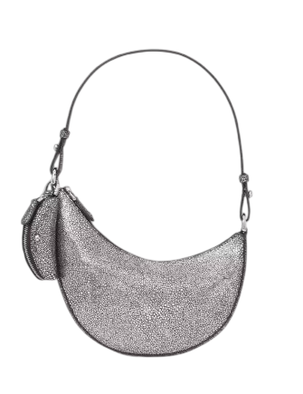 Kate Spade New York Duo Metallic Dot Suede Mini Shoulder Bag