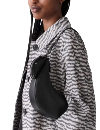 Kate Spade New York Duo Mini Shoulder Bag Black Silver