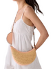 Kate Spade New York Duo Straw Crossbody Bag Light Cantaloupe 