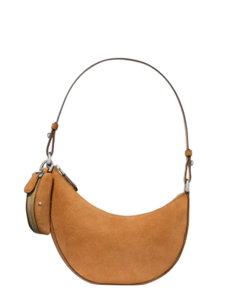 Kate Spade New York Duo Suede Mini Shoulder Bag Garden Soil