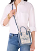 Kate Spade New York Ellie Applique Mini Tote Blue