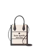 Kate Spade New York Ellie Canvas Mini Tote Black