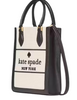 Kate Spade New York Ellie Canvas Mini Tote Black