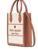 Kate Spade New York Ellie Canvas Mini Tote  Warm Gingerbread 