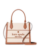 Kate Spade New York Ellie Canvas Small Tote Warm Gingerbread