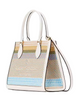 Kate Spade New York Ellie Straw Small Tote Yellow Multi