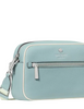 Kate Spade New York Emma Colorblock Pebbled Leather Large Crossbody  Aventurine 
