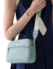 Kate Spade New York Emma Colorblock Pebbled Leather Large Crossbody  Aventurine 