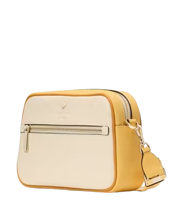 Kate Spade New York Emma Colorblock Pebbled Leather Large Crossbody  Buttermilk Glaze 