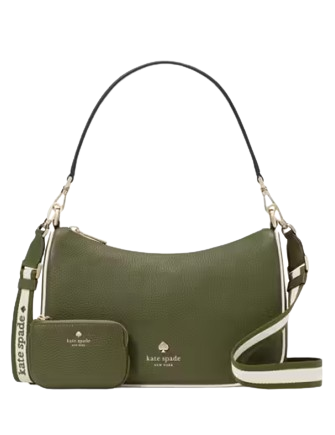 Kate Spade New York Emma Medium Shoulder Bag  Enchanted Green 