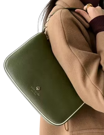 Kate Spade New York Emma Medium Shoulder Bag  Enchanted Green 