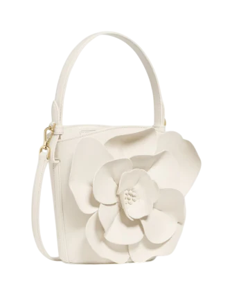 Kate Spade New York Flora Bucket Bag Meringue