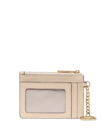 Kate Spade New York Floral Key Ring Card Holder Milk Glass 