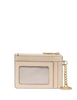 Kate Spade New York Floral Key Ring Card Holder Milk Glass 