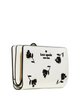 Kate Spade New York Floral Medium Bifold Wallet  Meringue 